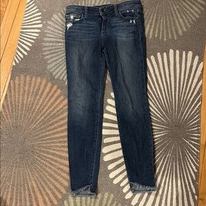 Joe’s Women's Dark Blue Skinny Distressed Jeans